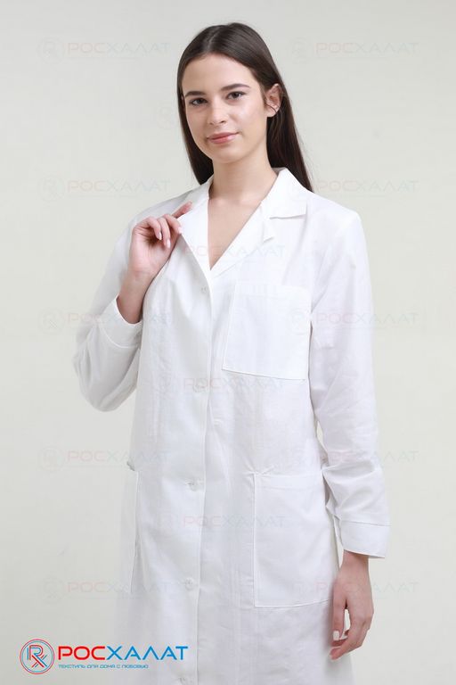 Женский медицинский халат бязь ГОСТ ХМ-01