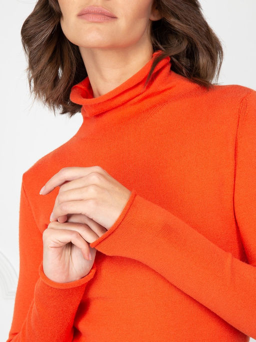 Водолазка женская ZZ-05002 orange - Eleganzza фото 4