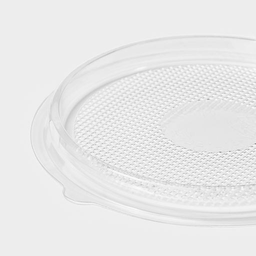 Цена за 780 шт. Дно для пирожного одноразовое ПР-Т-85Д, пластик, круглое, d=11 см, прозрачное - Simaland фото 4