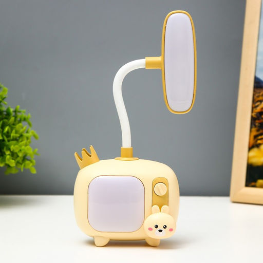 Настольная лампа «Зайка» LED 3 Вт USB АКБ МИКС 6×9.5×22.5 см RISALUX