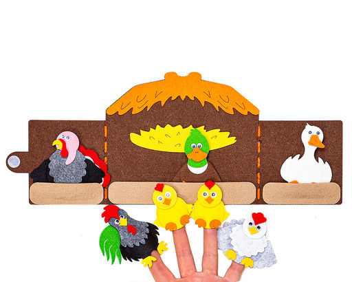 Пальчиковый театр Птичий двор - Smiledecor фото 3