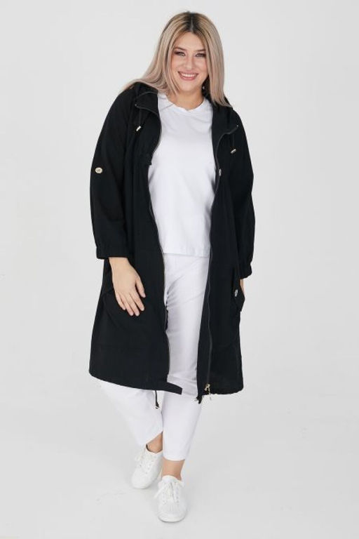 Плащ Luxury Moda 1050 черный
