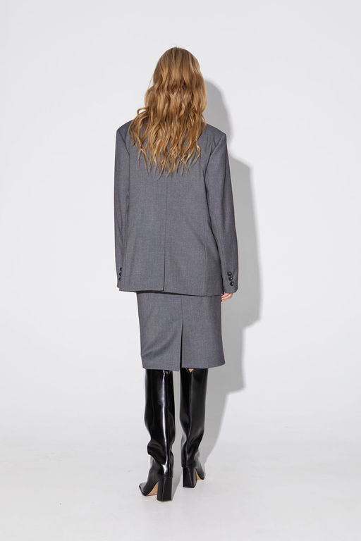 Юбка Pirs 5029 серый  фото 4