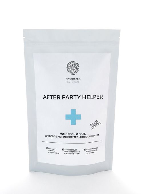 Смесь After party helper для детокса и облегчения похмельного синдрома 1 кг - Epsom.pro фото 2