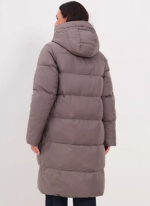 Пуховик с капюшоном Био-Пух ,мех - Lawinter фото 3