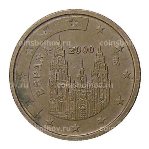 2 евроцента 2000 года Испания