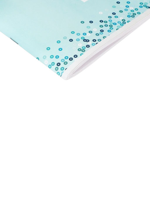 Цена за 3 шт. Альбом для рисования Calligrata «Голубое сияние» А4, 40 листов, на скрепке, плотность листов 100 г/м², обложка из мелованного картона