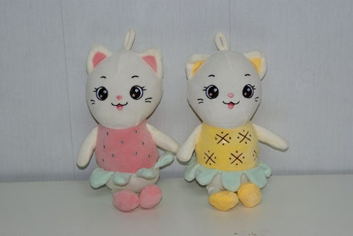 Мягкая игрушка Кошка ягодка 26 см - Storyland фото 4