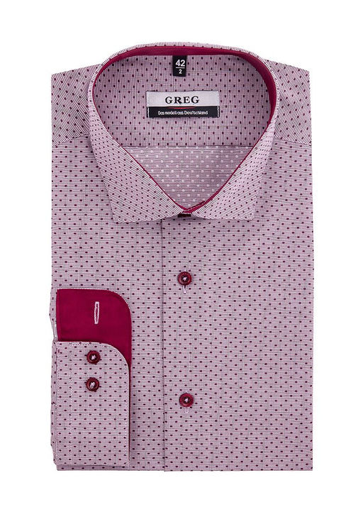 Сорочка мужская длинный рукав GREG 663/139/260/ZV/1  фото 2