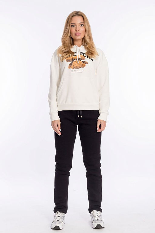 Брюки начес М31471а Черный