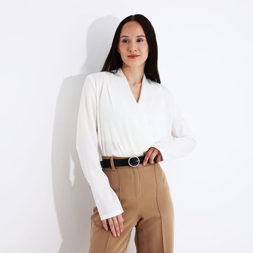 Ремень женский, ширина 2,8 см, пряжка металл, цвет чёрный - Simaland фото 3