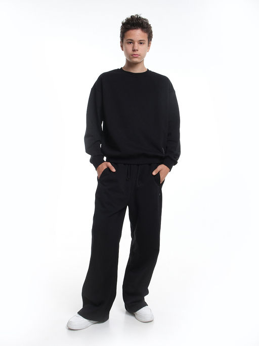 Толстовка для мальчика 22-7315 черный - Mini maxi фото 6