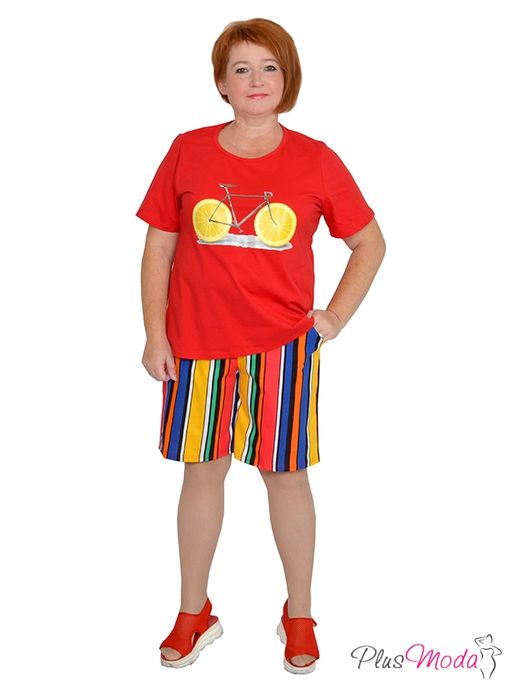 Шорты Модель №1035 размеры 44-84 - Plusmoda фото 3