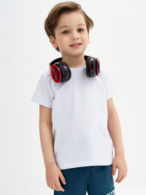 Белая футболка для мальчика - Kogankids фото 14