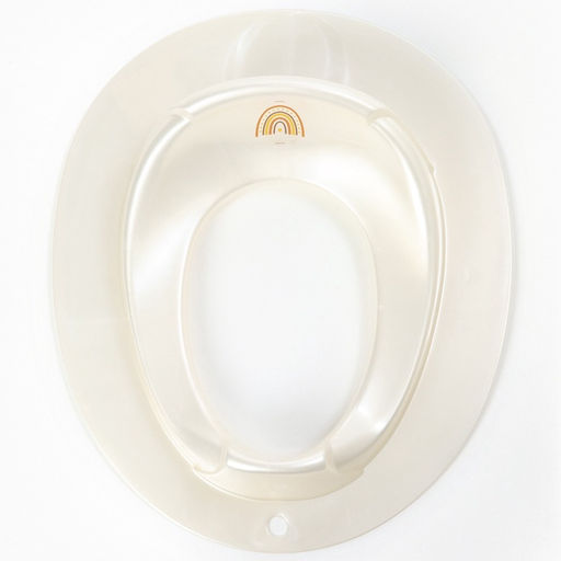 Накладка на унитаз детская Крошка Я «Радуга», белый