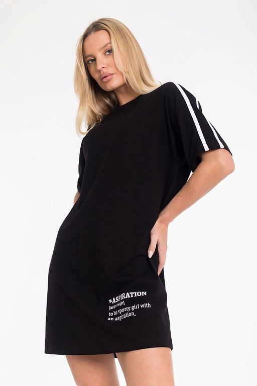 Туника М325221Па черный - Елена фото 5