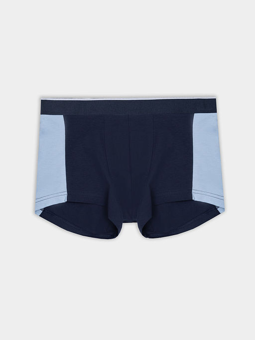 Цена за 2 штуки! Трусы боксеры мужские синие - Mark formelle фото 6