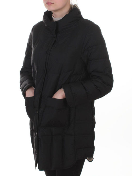 8811 BLACK Куртка пуховая облегченная женская (утиный пух) - Fashion фото 5