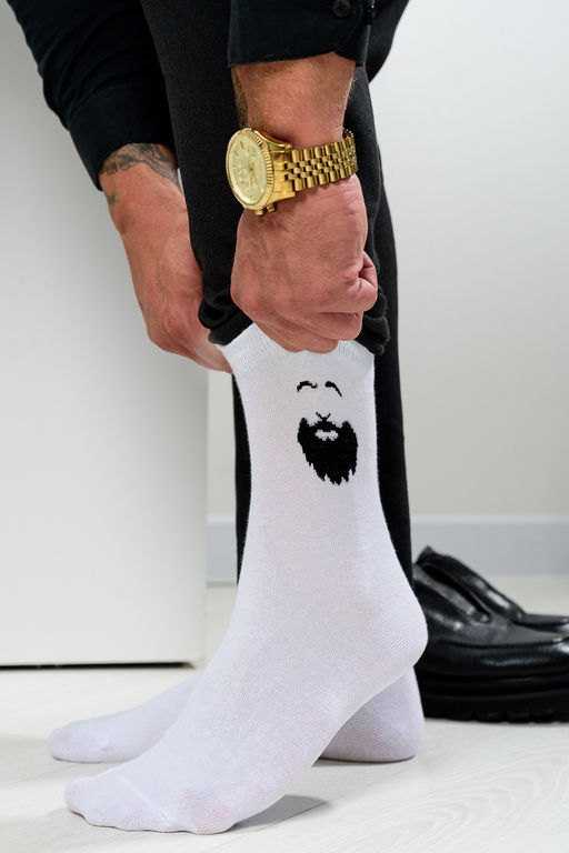 Носки мужские Барбер комплект 2 пары - Berchelli фото 8