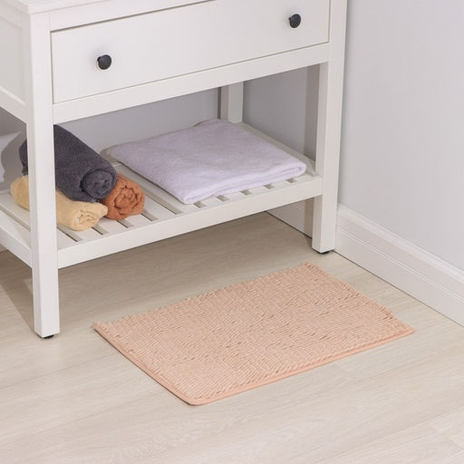 Коврик для дома Доляна Букли длинные, 40?60 см, бежевый фото 8