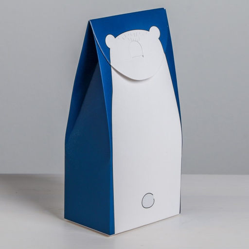 Цена за 5 шт. Коробка складная Мишка, 9 19 6 см - Дарите счастье фото 2