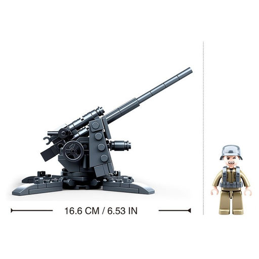 Конструктор Армия «Артиллерийский расчет», 115 деталей