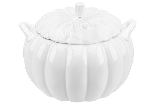 Кастрюля для запекания и сервировки 4 л 24,5*23,5*19 см Тыква с ручками + крышка - Elan gallery фото 6