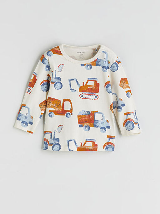 Bisiklet Yaka Erkek Bebek Pijama Tak?m?