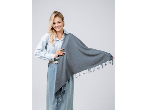 Платок Lanotti двухсторонний Синий амбре /№54