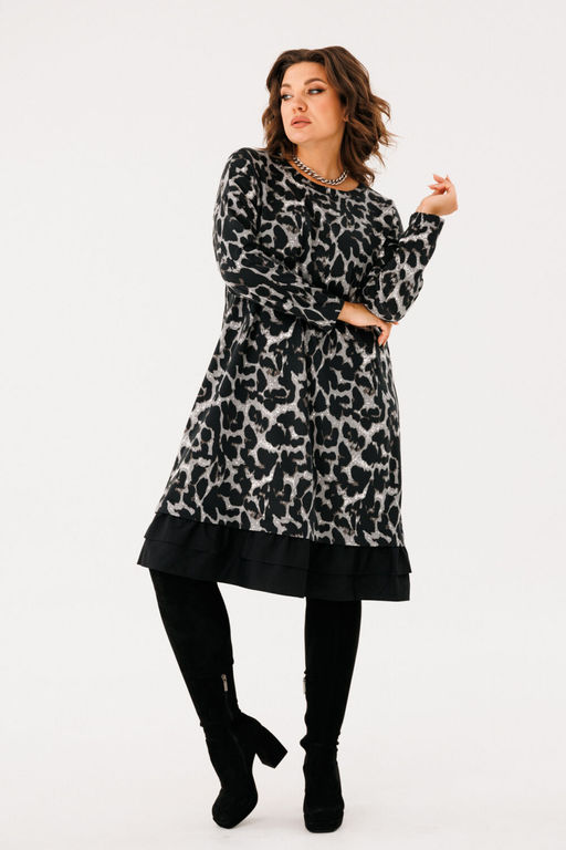 Платье INVITE 4083 черный дизайн - Mira fashion фото 174