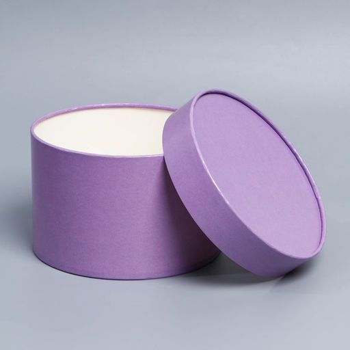 Набор шляпных коробок 3 в1 (16*10,14*9,13*8,5) лавандовый - Дарите счастье фото 3