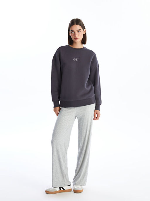 Beli Lastikli D?z Ka?korse Kad?n Pantolon