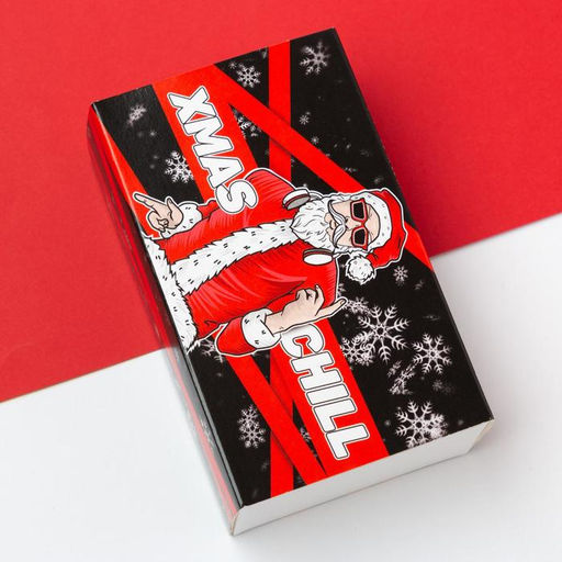 Носки мужские новогодние Xmas chill размер 41-44 (27-29 см), набор 2 пары