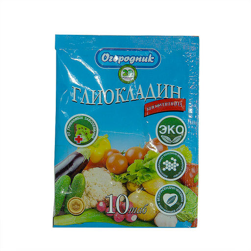 Глиокладин (10 таб) Огородник (50 шт.) #