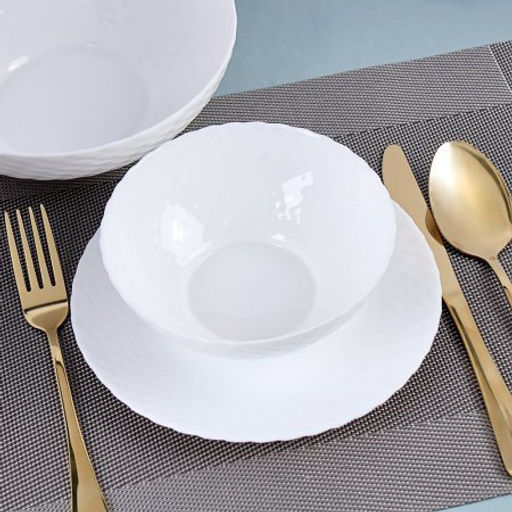 Столовый набор 13 предметов белый фактурный / WV13AT/75685 (WHITE) /уп 4/ С / - Галеонтрейд фото 3