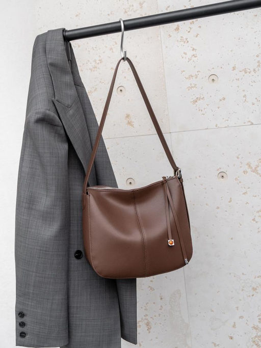 Женская сумка, кожа, MIRONPAN 26089 Коричневый