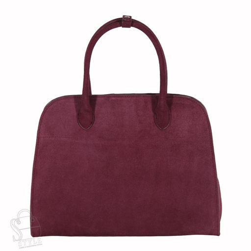 Сумка женская кожаная 6829NNAA wine red  Natale Navetta/50(дефект) в Новосибирске
