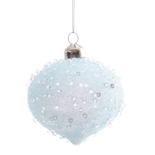 Украшение новогоднее "Шар/Капля/Сосулька", L6 W6 H13,5 см, 3в.