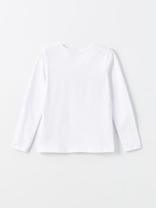 Bisiklet Yaka K?z ?ocuk Ti??rt