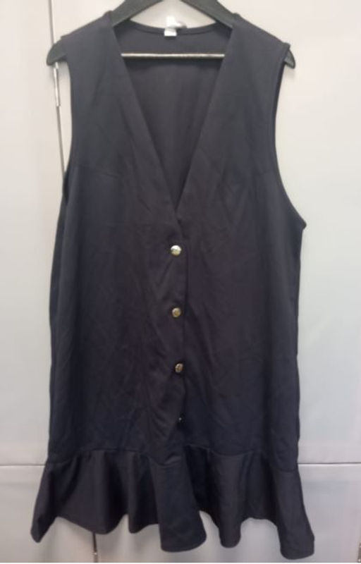 Сарафан для девочки темно-синий