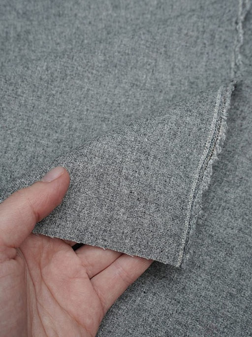 Шерсть костюмная Твид цв.Серый меланж, ш.1.5м, шерсть-50%, п/э-50%, 225гр/м.кв - Купава фото 8