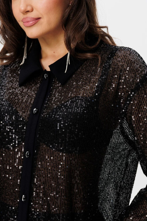 Платье INVITE 4083 черный дизайн - Mira fashion фото 17