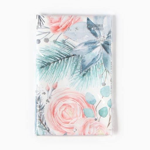 Полотенце Этель Christmas flowers 40х73 см, СОРТ 2, 100% хл, саржа 190 гр/м2  фото 5