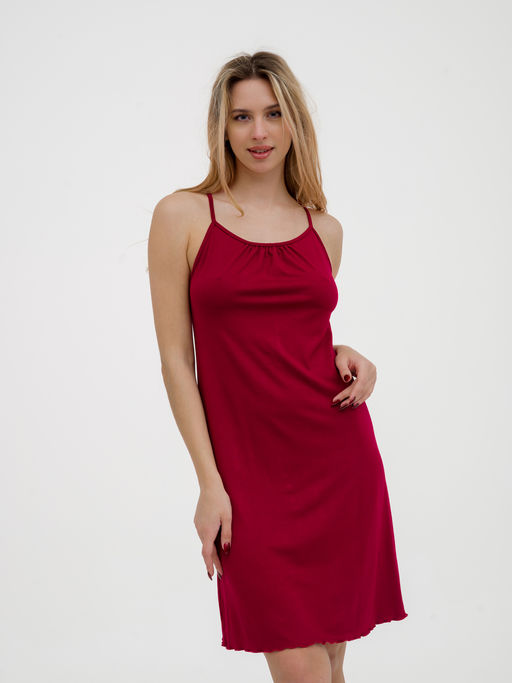Ночная сорочка из вискозы Патриция-2 бордо - Амадэль фото 7
