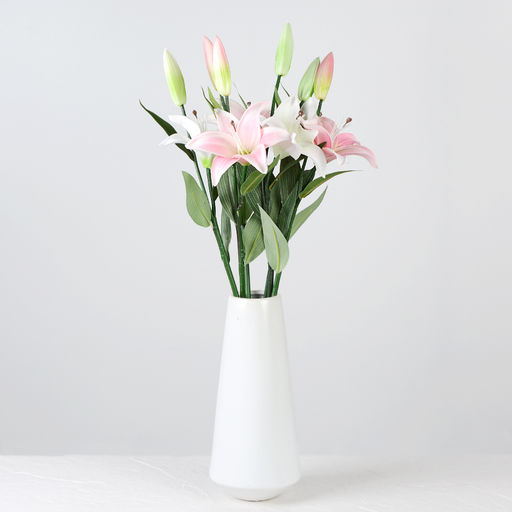 Цветок искусственный Лилия 65 см / J107 /уп 24/288/ латекс - ГалеонТрейд фото 17