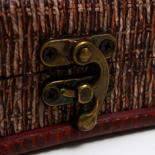 Шкатулка для украшений «Сундучок. Плетёнка», дерево, 6.3×8.8×6.5 см