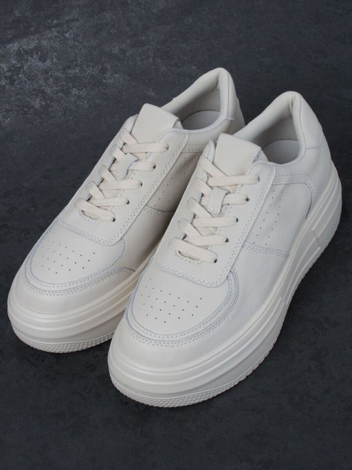 05-PDA157-2 BEIGE Кроссовки женские (натуральная кожа) - Фабричный китай фото 5