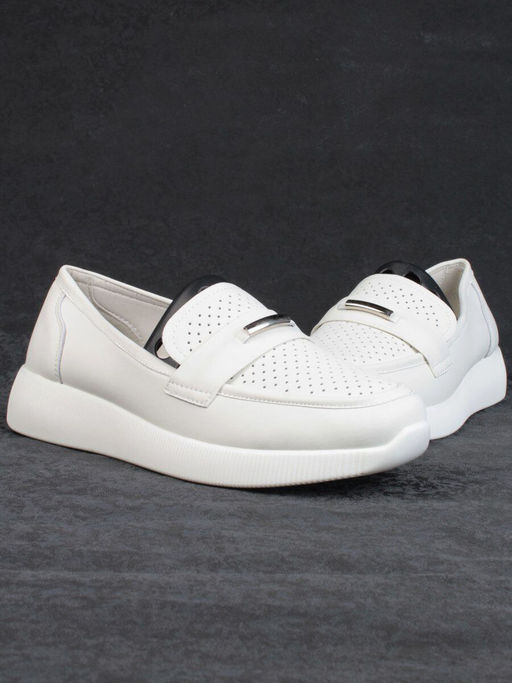 03-PDL 205-5 LT. BEIGE Полуботинки женские (натуральная кожа) - Фабричный китай фото 13