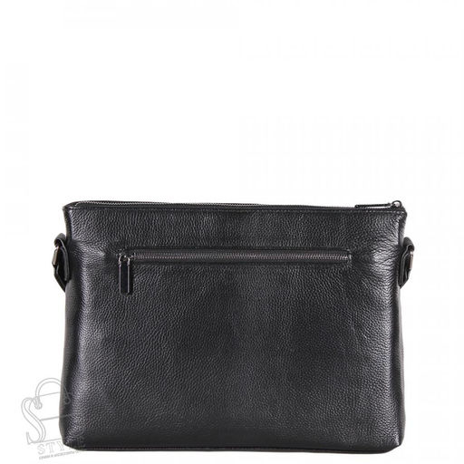 Сумка мужская кожаная 66293H black Heanbag  в Новосибирске