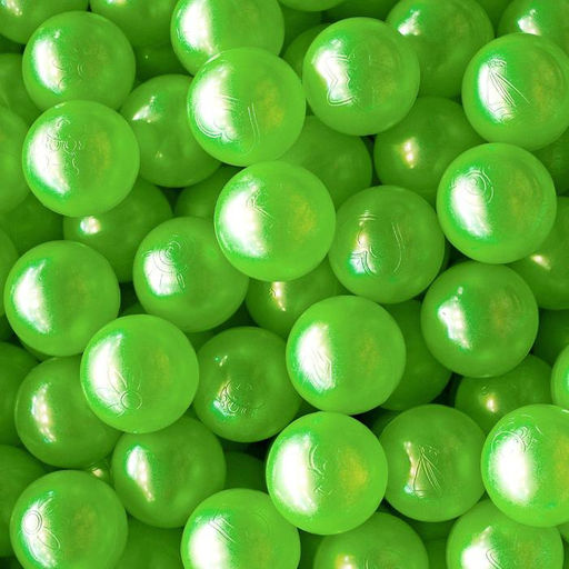 Шарики для сухого бассейна «Перламутровые», диаметр шара 7.5 см, набор 100 штук, цвет розовый, голубой, белый, зелёный